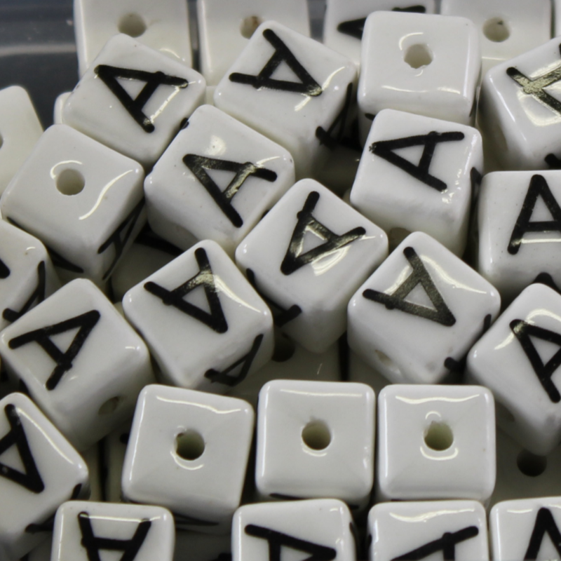 Beads of Courage, Beads at Home, Letter A (100 pcs/unit)
