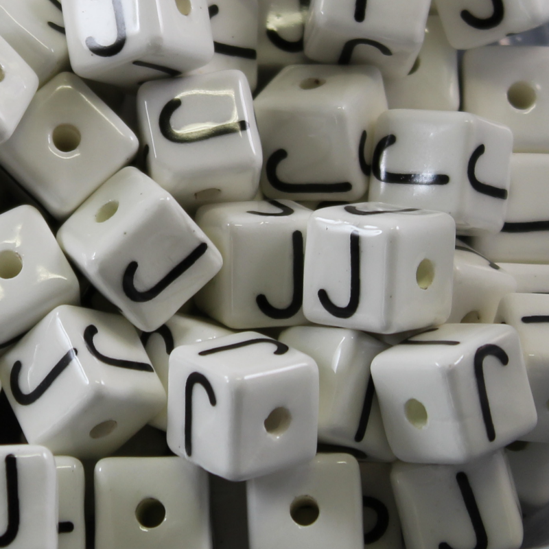 Beads of Courage, Beads at Home, Letter J (100 pcs/unit)