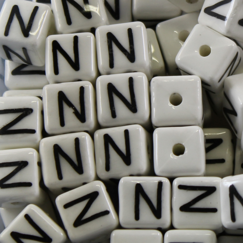 Beads of Courage, Beads at Home, Letter N (100 pcs/unit)