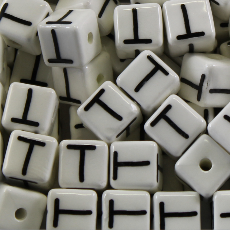 Beads of Courage, Beads at Home, Letter T (100 pcs/unit)