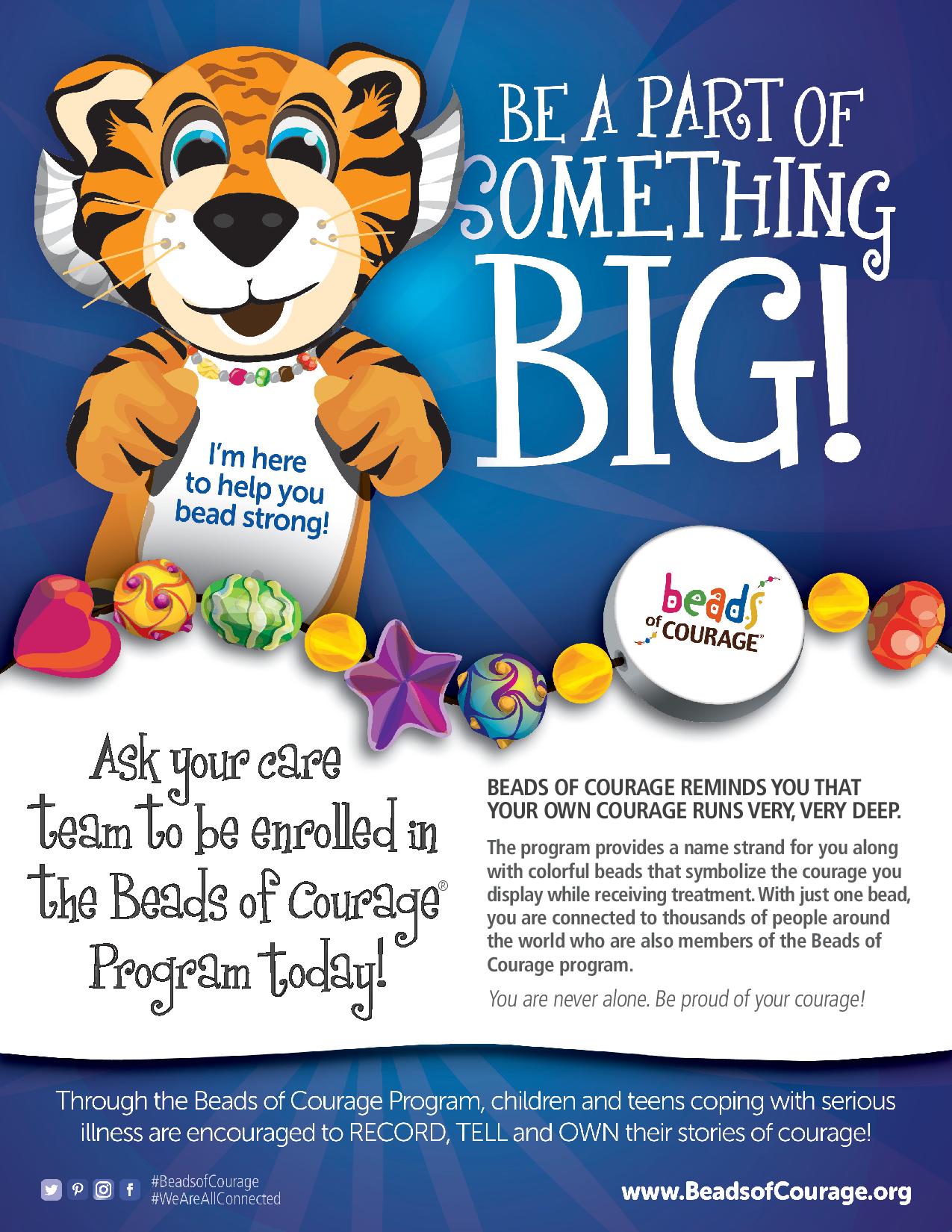 Beads of Courage, Beads at Home, Program Availability Poster - Unlaminated (10 pcs/unit)