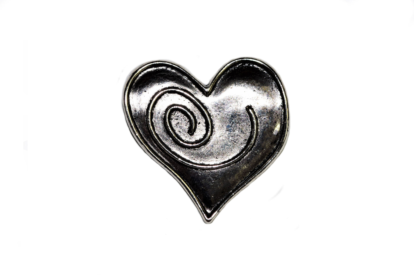 Beads of Courage, Beads at Home, Signature Silver Heart (15 pcs/unit)