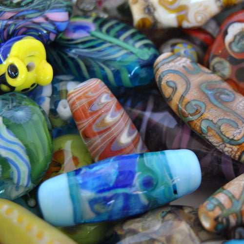 Beads of Courage, Beads at Home, Handmade Glass - Bone Marrow Transplant (Recipient) (15 pcs/unit)