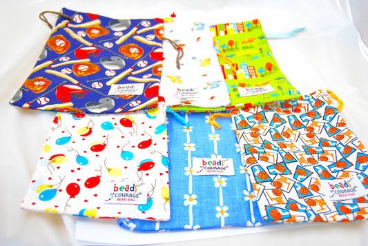 Beads of Courage, Beads at Home, Beads of Courage Cloth Bead Bags (10 pcs/unit)