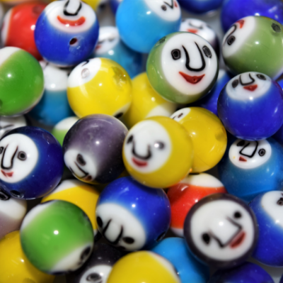 Beads of Courage, Beads at Home, Face Bead (100 pcs/unit)