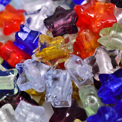 Beads of Courage, Beads at Home, Glass Star (100 pcs/unit)