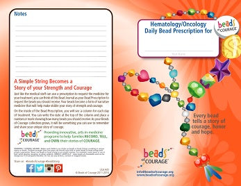 Beads of Courage, Beads at Home, Heme/Onc Bead Prescription (English) (100 pcs/unit)
