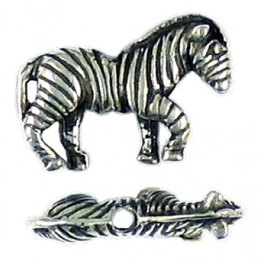 Beads of Courage, Beads at Home, Beads of Courage Zebra Bead (Rare Disease Awareness) (10 pcs/unit)
