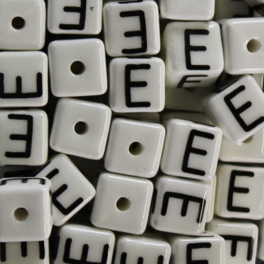 Beads of Courage, Beads at Home, Letter E (100 pcs/unit)