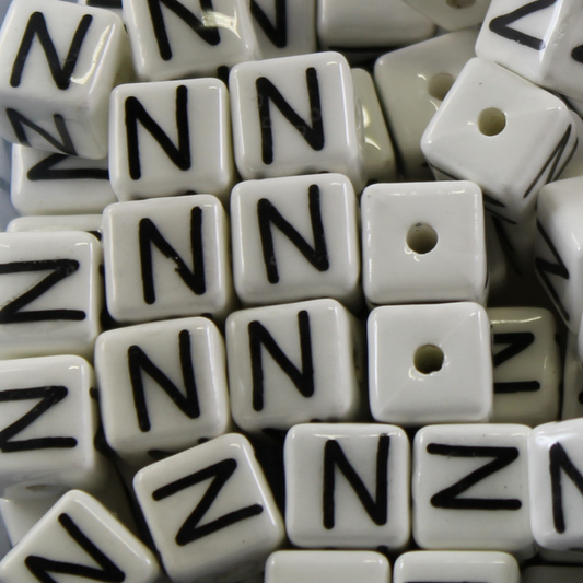 Beads of Courage, Beads at Home, Letter N (100 pcs/unit)
