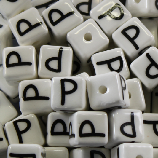Beads of Courage, Beads at Home, Letter P (100 pcs/unit)