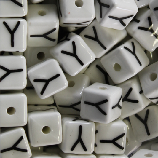 Beads of Courage, Beads at Home, Letter Y (100 pcs/unit)