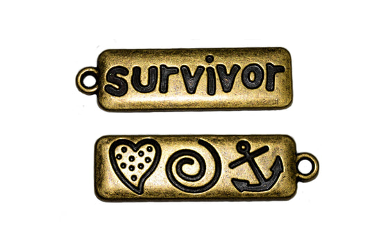 Beads of Courage, Beads at Home, Survivor Charm (50 pcs/unit)